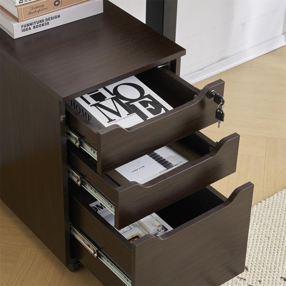 在庫一掃！残り僅か！デスクワゴン サイドワゴン ラック　鍵付き キャスター付き