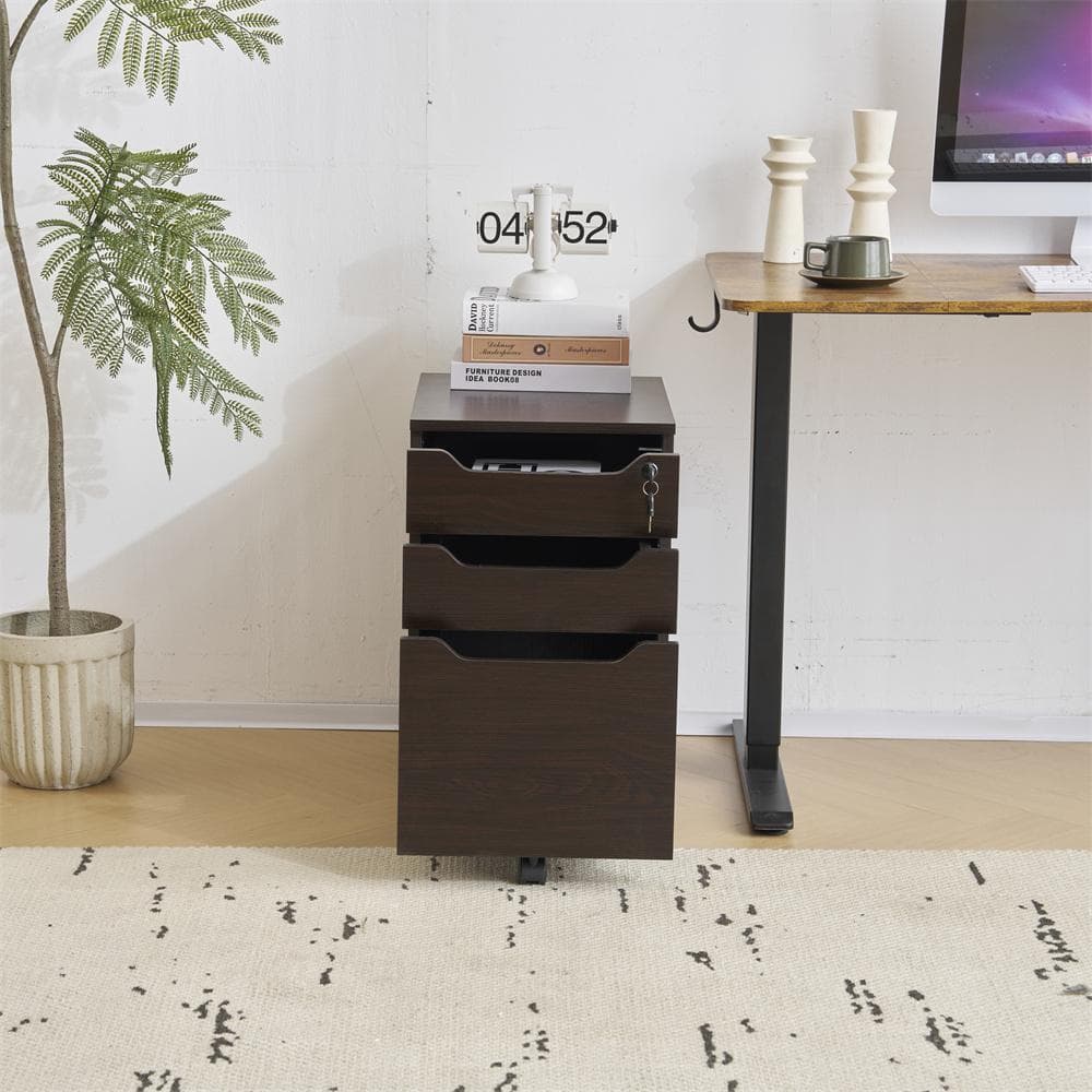 在庫一掃！残り僅か！デスクワゴン サイドワゴン ラック　鍵付き キャスター付き