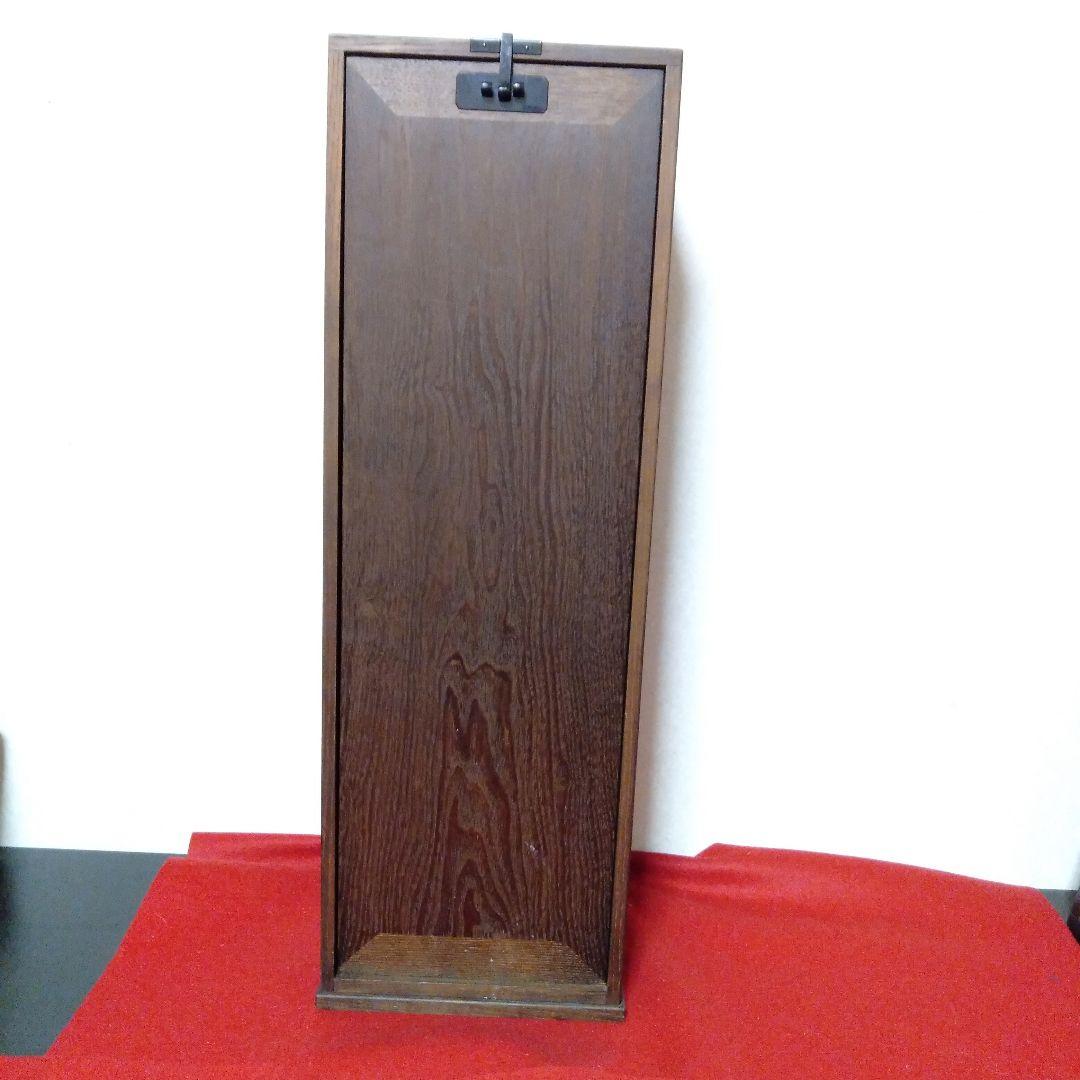 桑材の短冊茶箱