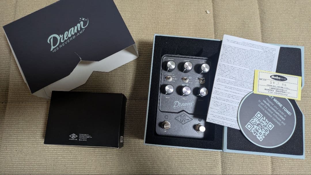 Universal Audio UAFX Dream 65 専用アダプター付き