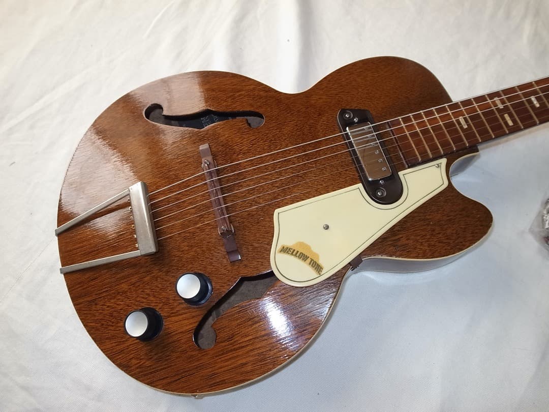 ち*ぃ様 レア　昭和の日本製　Mellowtone 薄胴　フルアコ　フルレストア