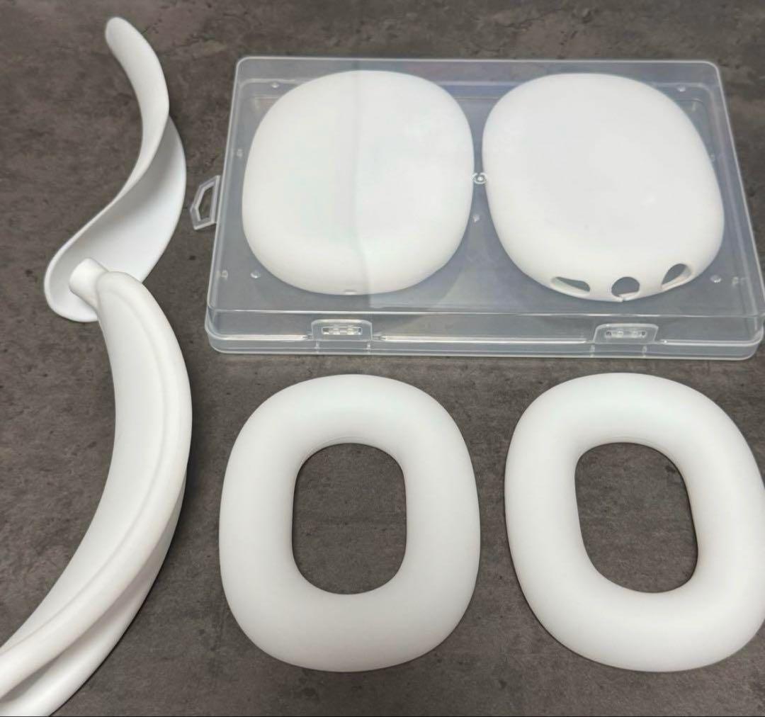 Apple AirPods Max シルバー カバーケース付き 超美品