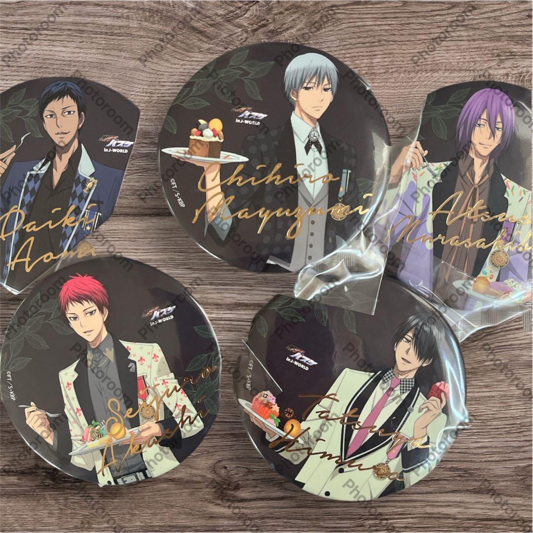 黒子のバスケ 缶バッジセット 約40個