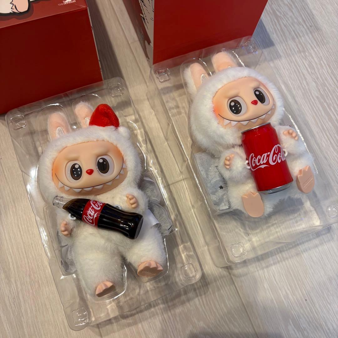 【新品】ラブブ LABUBU コカコーラ　Coca-Cola 2個セット