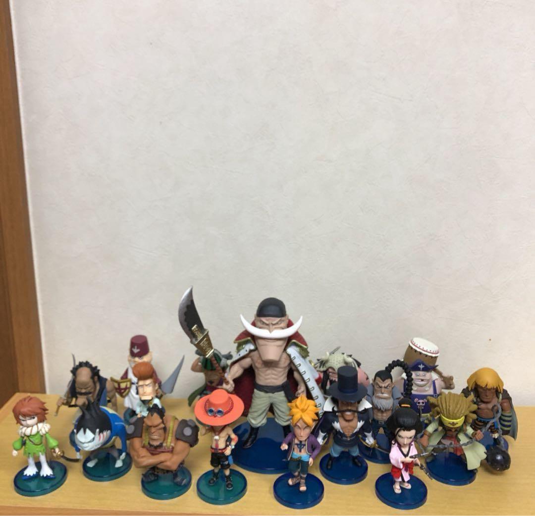 ワンピース　ワーコレ　白ひげ海賊団　17体セット