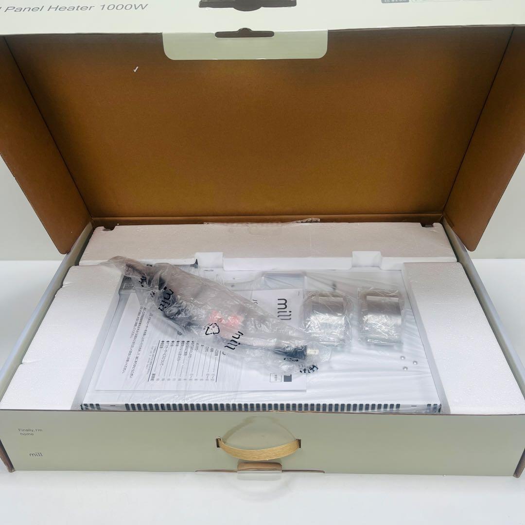 k-m　北欧millパネルヒーターYMILL-1001ATIM 24年製