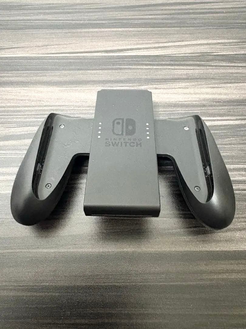 Nintendo Switch 本体 グレー 保護フィルムあり/パッド付き