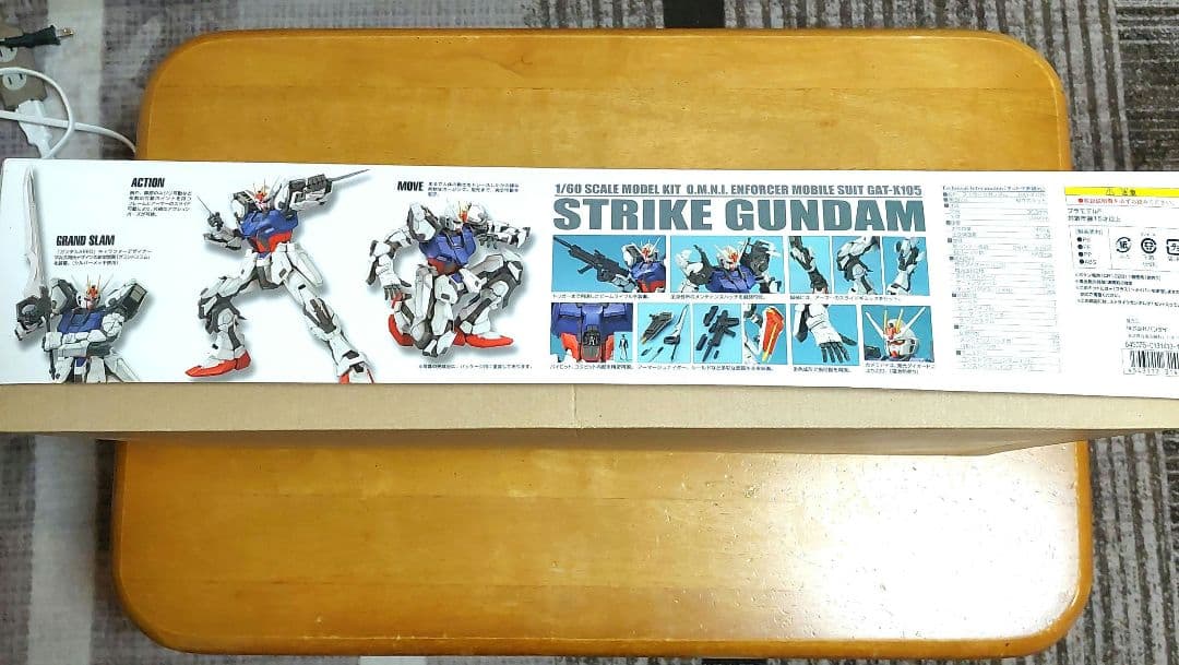 未組立　バンダイBANDAI GAT-X105 STRIKE GUNDAM PG