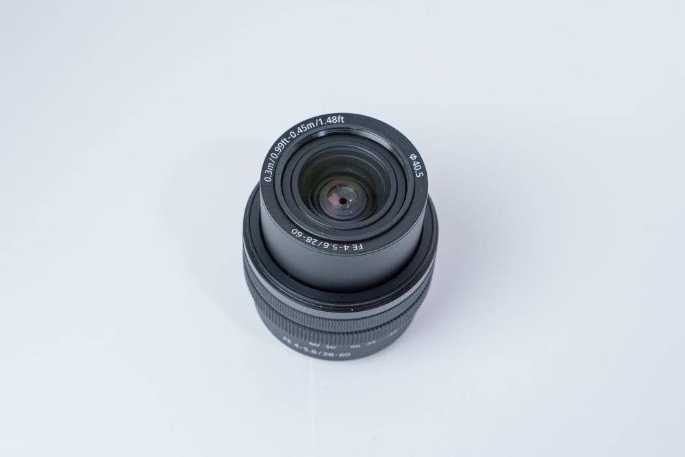 美品Sony FE28-60 F4-5.6 Eマウント　小型軽量ズームレンズ