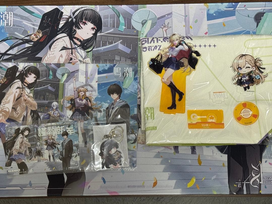 コミケ　鳴潮　C107 7点セット　リンネー　千咲　特大マウスパッド