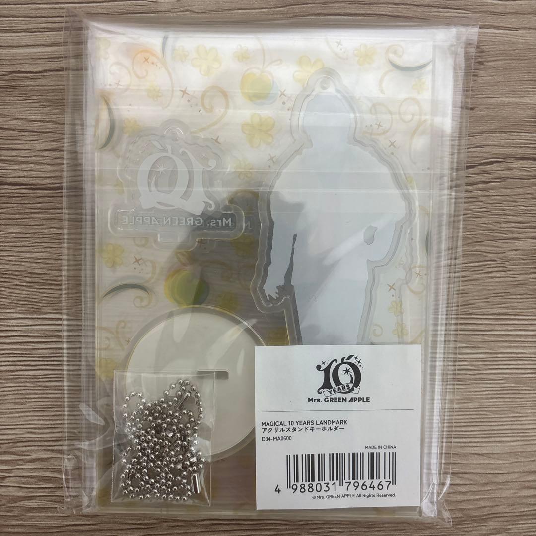 Mr. GREEN APPLE 10周年 アクリルスタンド ポップアップ