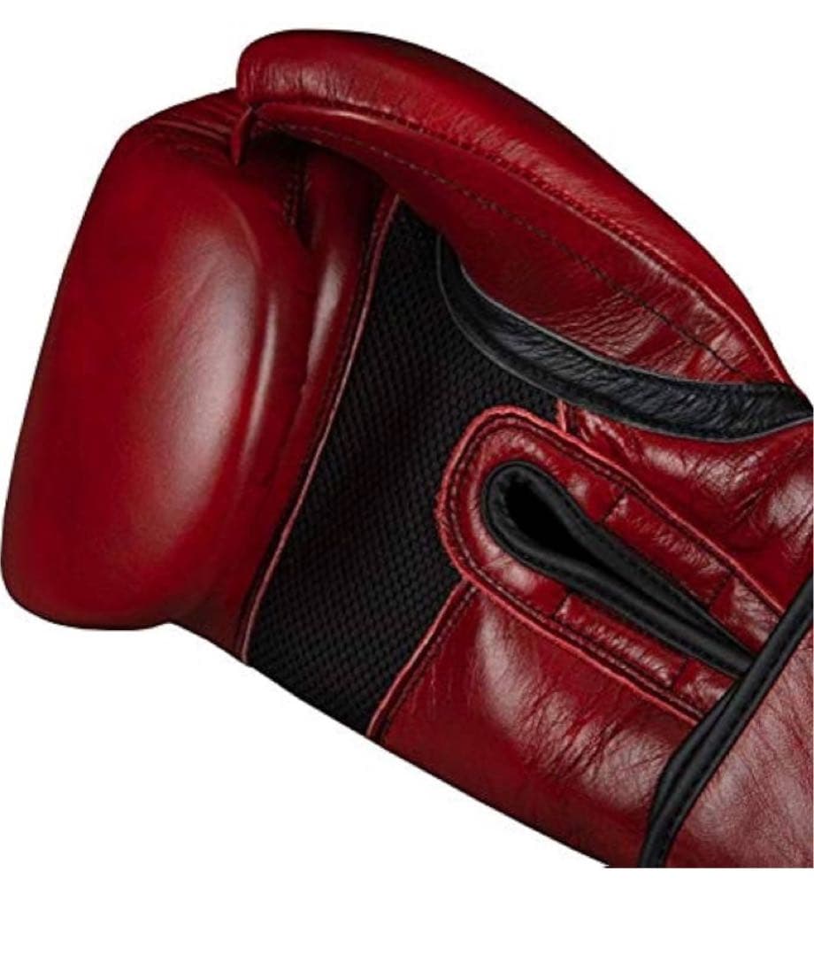 Title BOCXING レッド レザートレーニンググローブ　14オンス