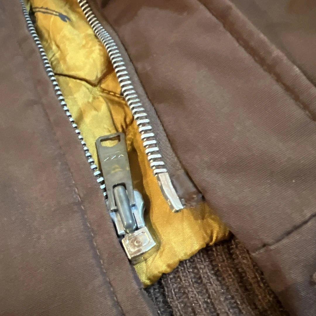 70s ★Catalina derbyjacket brown★36