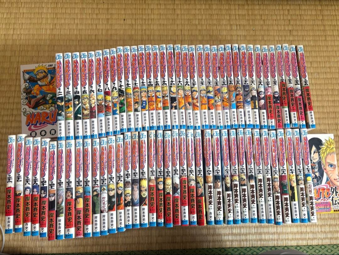 ナルト 全72巻セット　全巻　＋　外伝　NARUTO