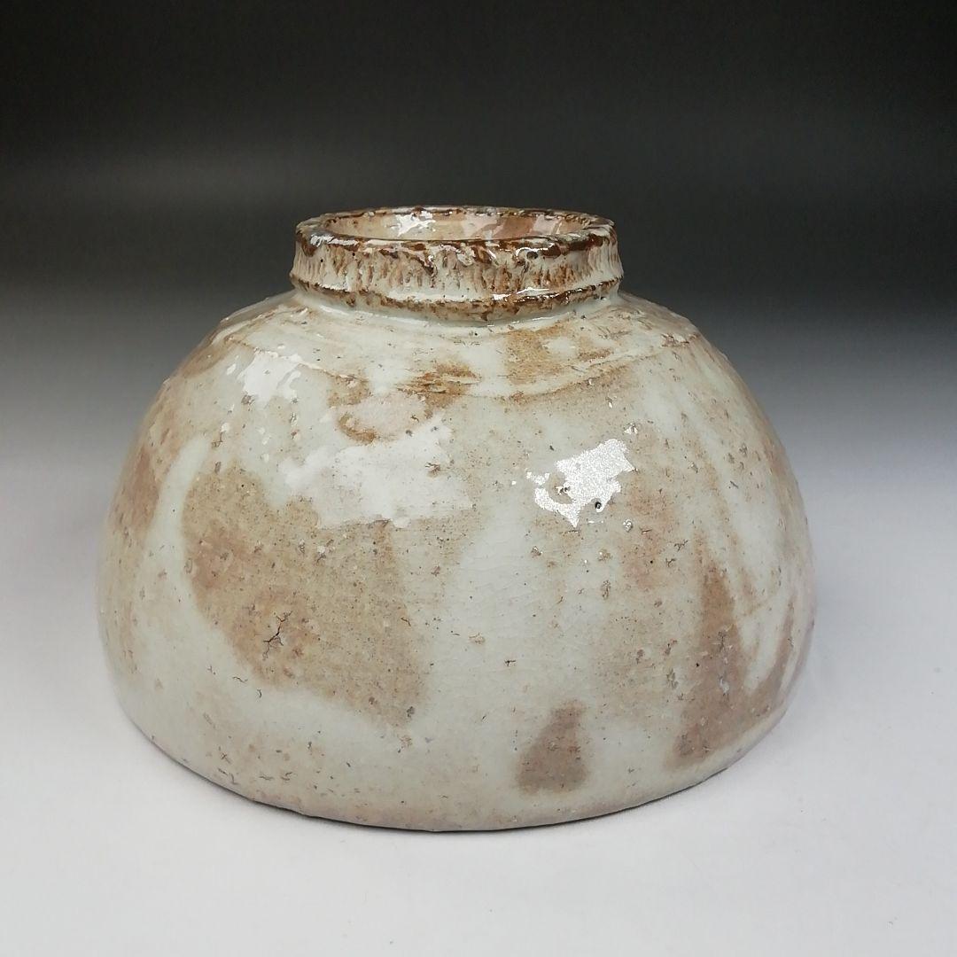 Ｔ７２６　茶碗　『萩焼』『田原謙次 造』　共箱　抹茶碗　茶道具