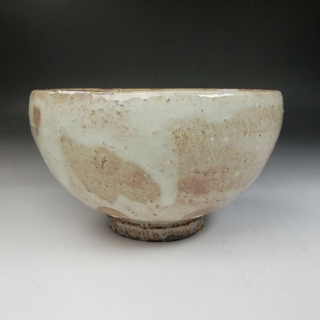 Ｔ７２６　茶碗　『萩焼』『田原謙次 造』　共箱　抹茶碗　茶道具