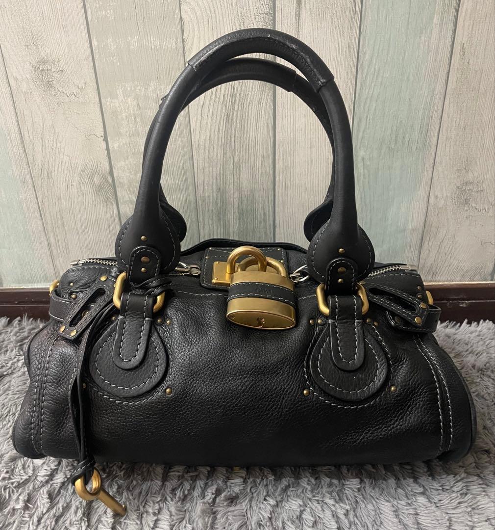 【廃盤・美品】クロエ　パディントン　ミィディアム　ブラック　即発送可