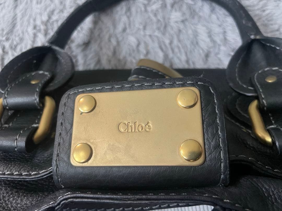 【廃盤・美品】クロエ　パディントン　ミィディアム　ブラック　即発送可