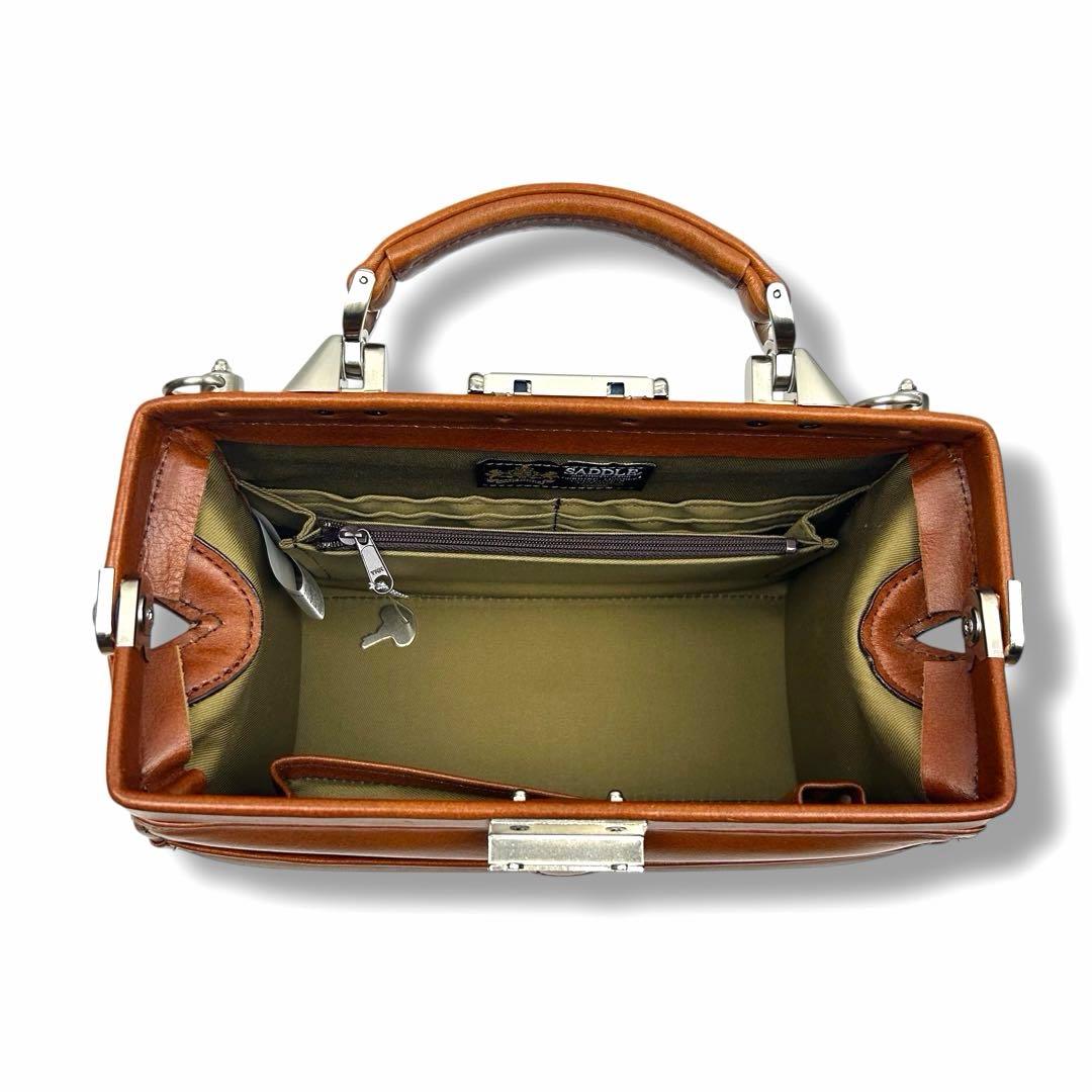 豊岡 トヨオカ SADDLE サドルバッグ ハンドバッグ 日本製