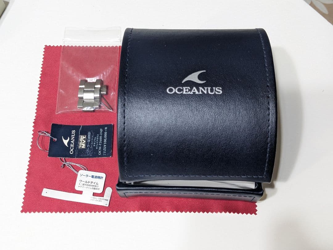 【レアカラー極美品】★CASIO OCEANUS OCW-T2600-2AJF★