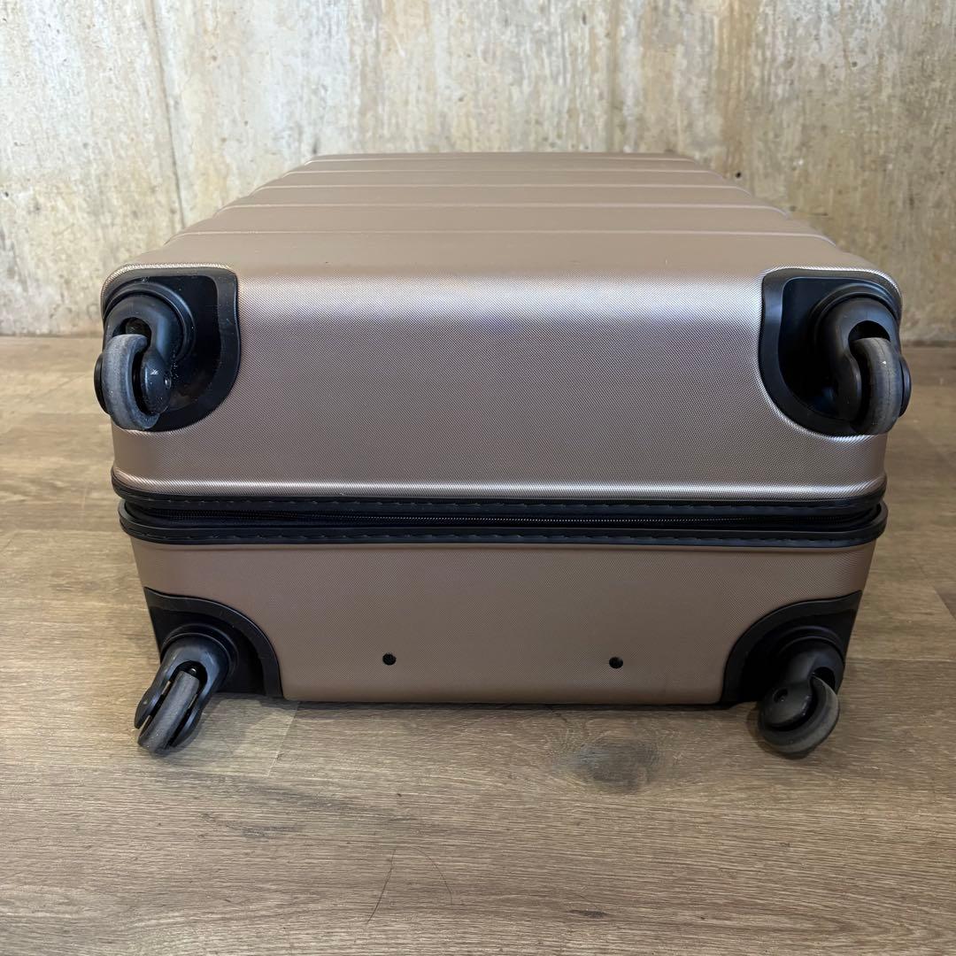 MUJI 無印良品 バーの高さを自由に調節できるストッパー付きキャリー 85L