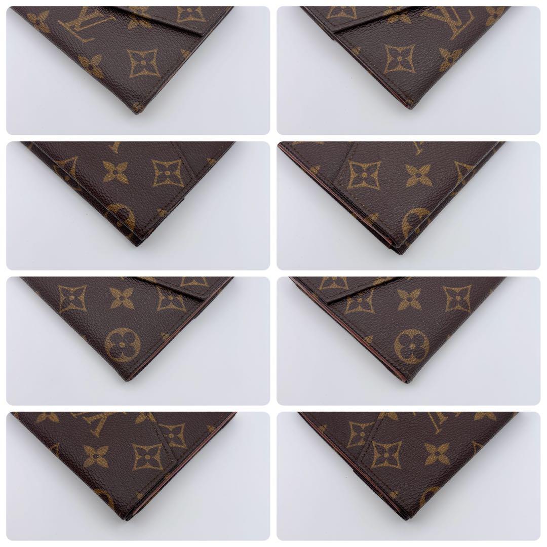 【美品】ルイヴィトン ポルトモネ ビエ カルトクレディ モノグラム Wホック財布