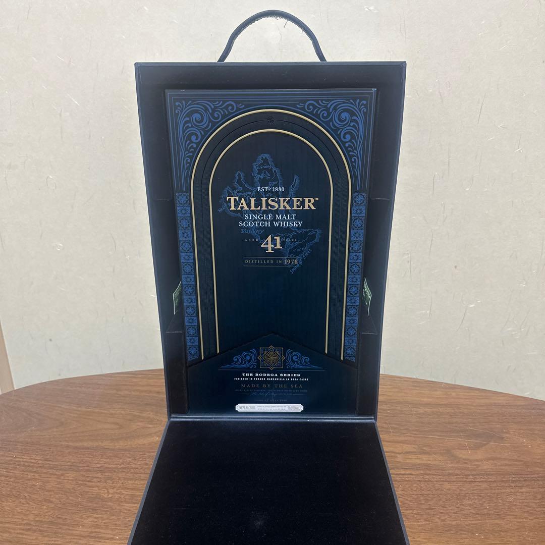 タリスカー41年物　全世界限定2000本‼️ 空瓶 値引きOK