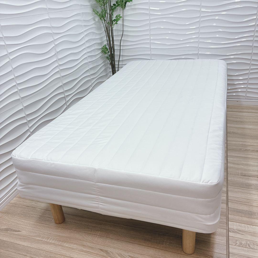 ◇大阪府全域 神戸市 配達料無料！◇無印良品◇脚付きマットレス◇シングル◇