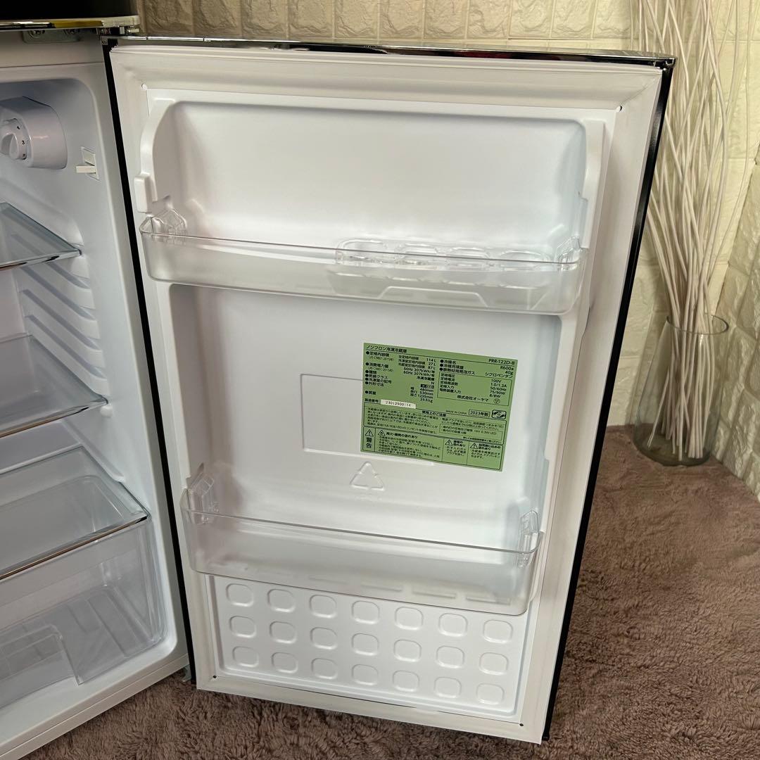 都内23区送料無料❗️ オーヤマ　PRR-122D-B 冷蔵庫　2023年製✨