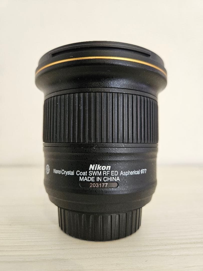 Nikon AF-S NIKKOR 20mm F1.8G ED　単焦点　大口径