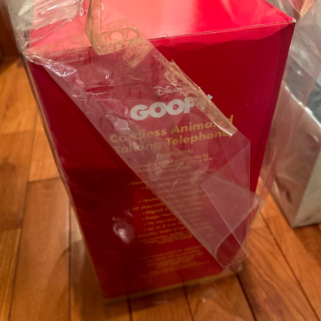 未開封　未使用　グーフィ　ディズニー　コードレステレフォン　電話
