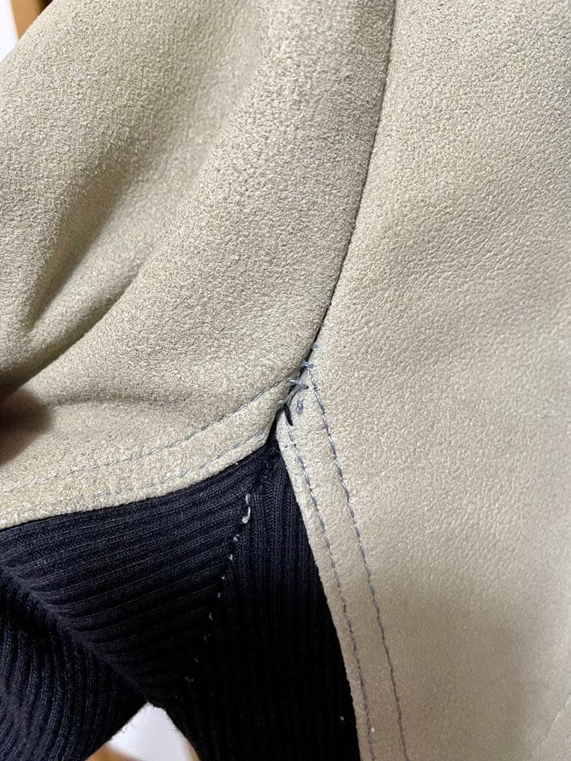 NOID. ラムレザーフーデッドブルゾン デスノート 菅田将暉 ジャケット