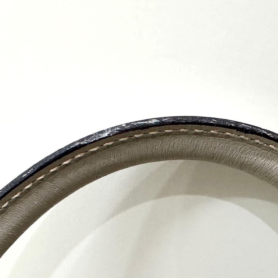 希少 フェラガモ ヴァラリボン がま口 スエード 2way ハンドバッグ