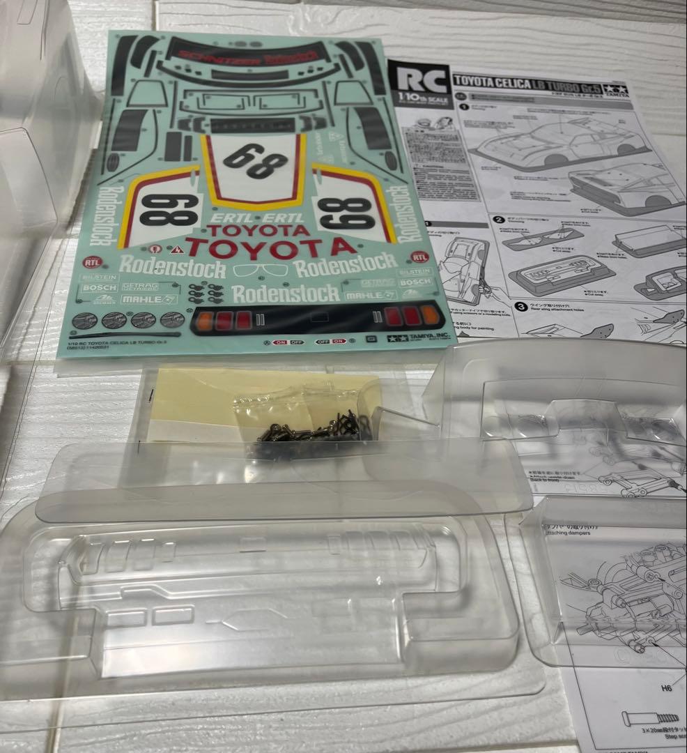 タミヤ　1/10ラジコン　トヨタ・セリカLBターボ　スペアボディ
