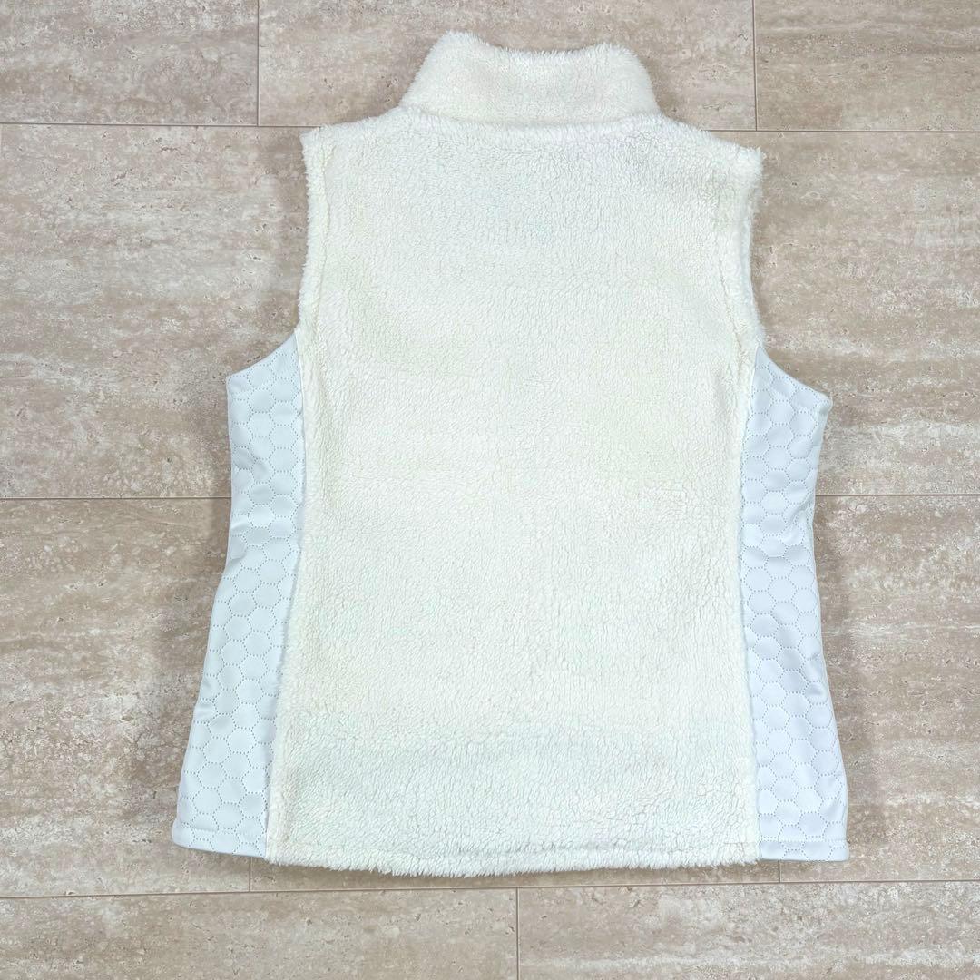 【フィラゴルフ】セットアップ　ボアベスト　スカートリバーシブル　ホワイト　L