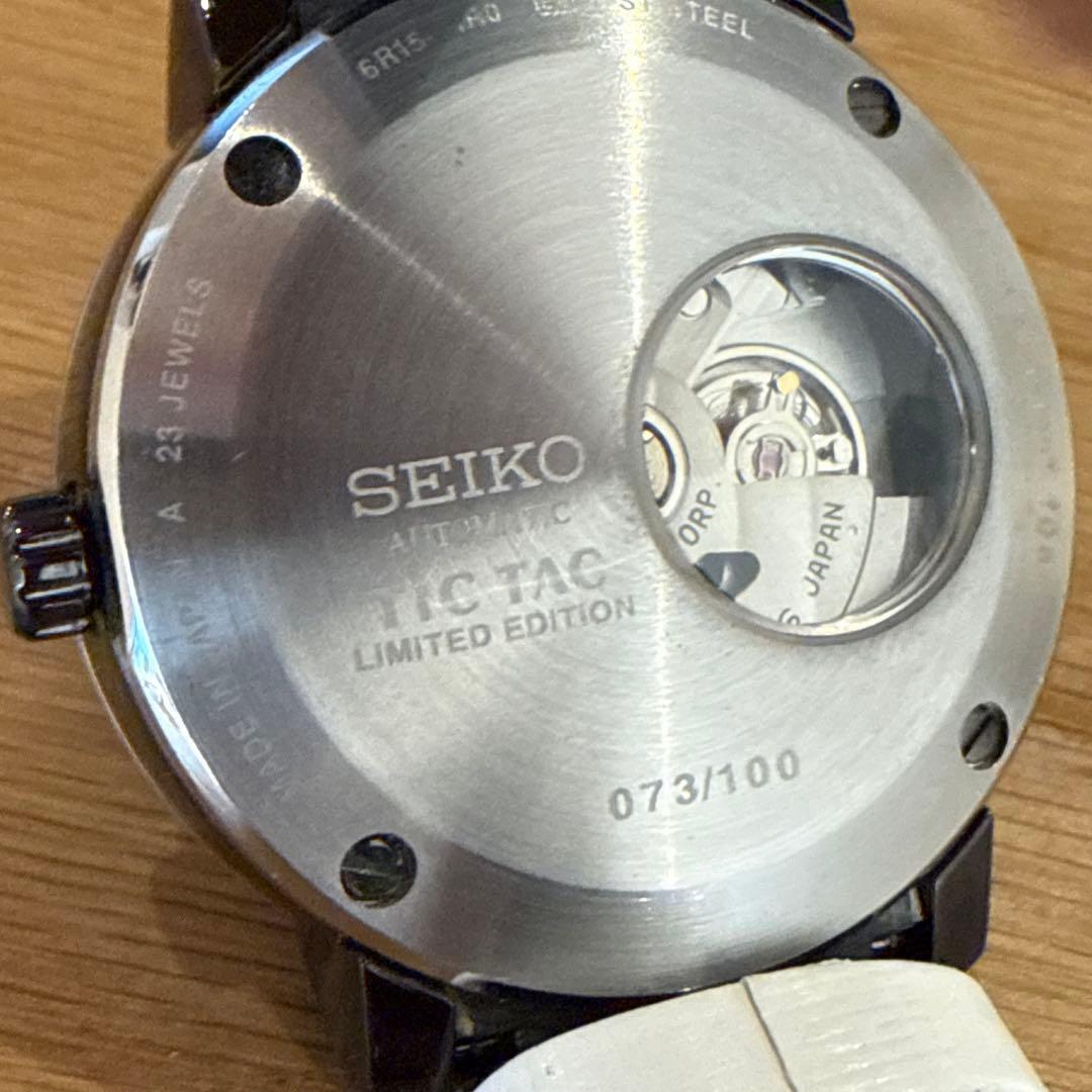 ⭐︎希少⭐︎限定SEIKO ムービングデザイン6R15-01R0 自動巻き時計