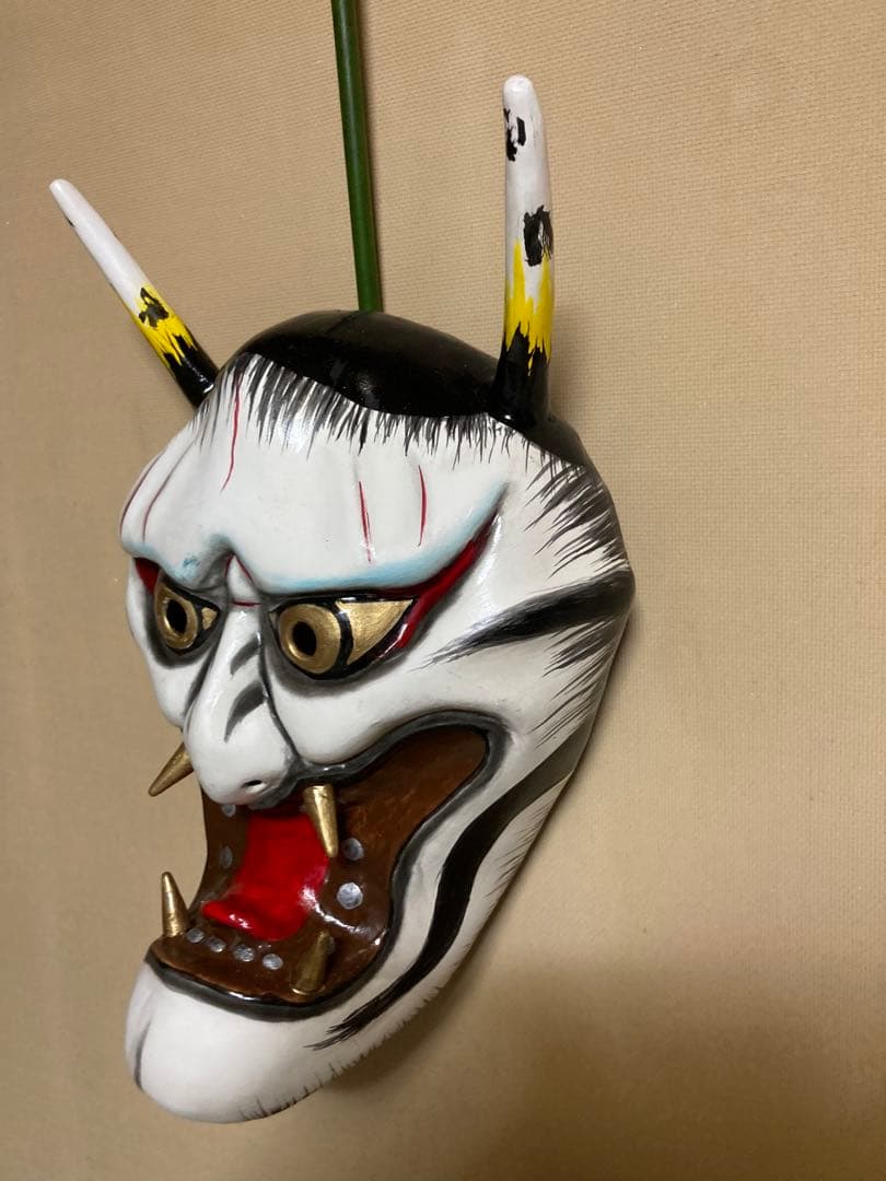 神楽面　般若　咥え面　No.46