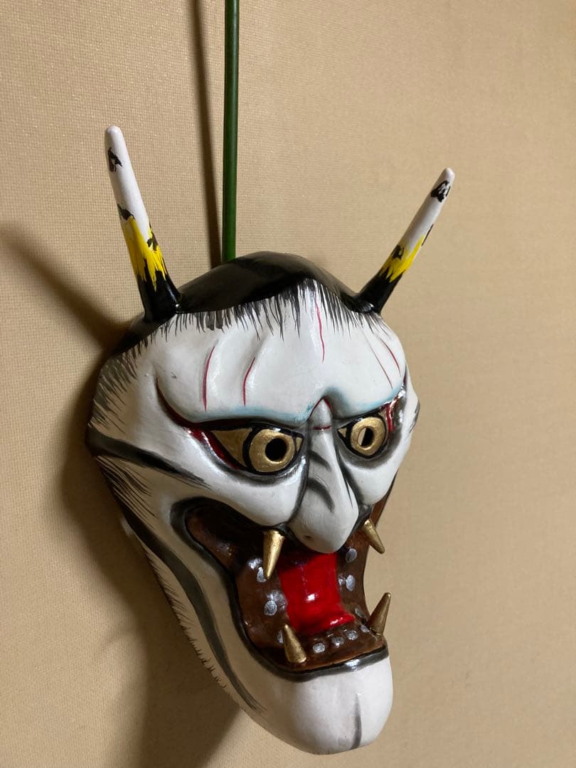 神楽面　般若　咥え面　No.46