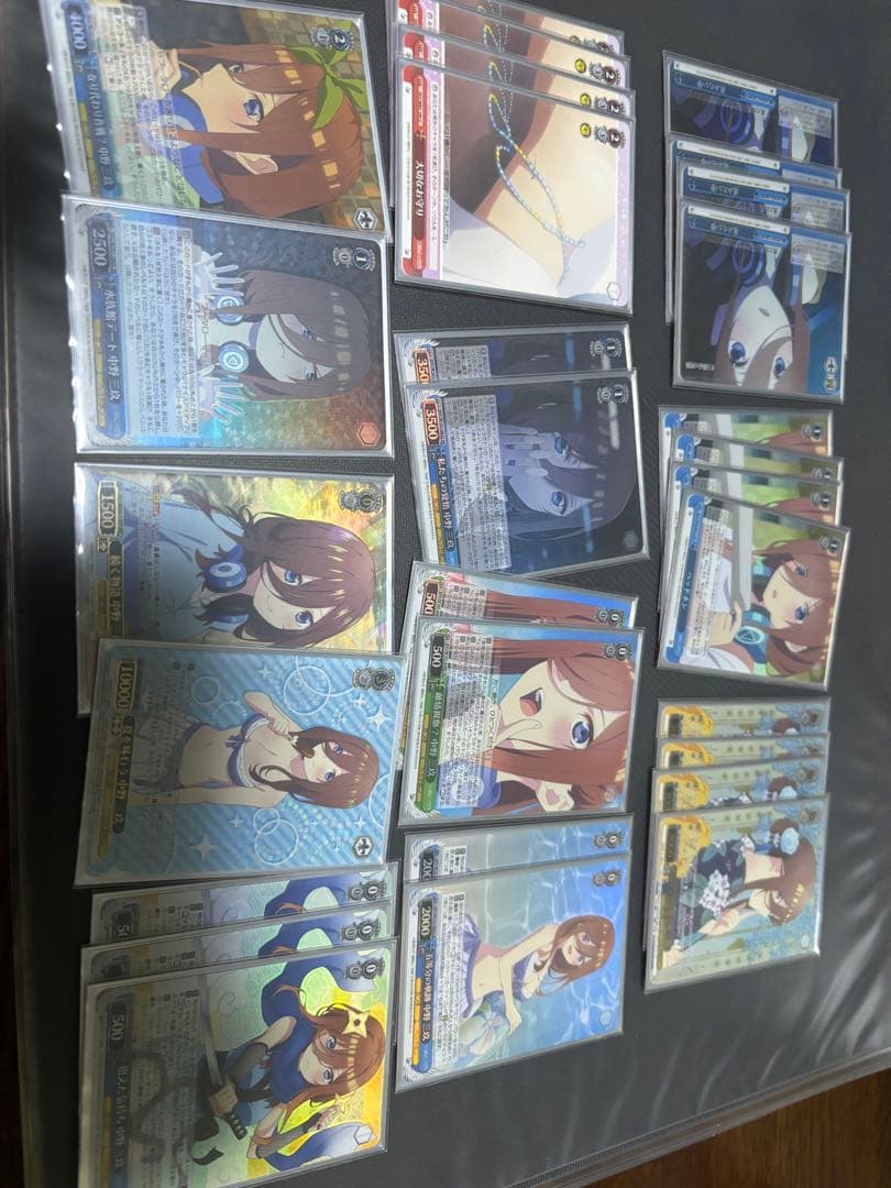 ヴァイス　中野 三玖 フルレア デッキ ヴァイスシュヴァルツ 五等分の花嫁パーツ