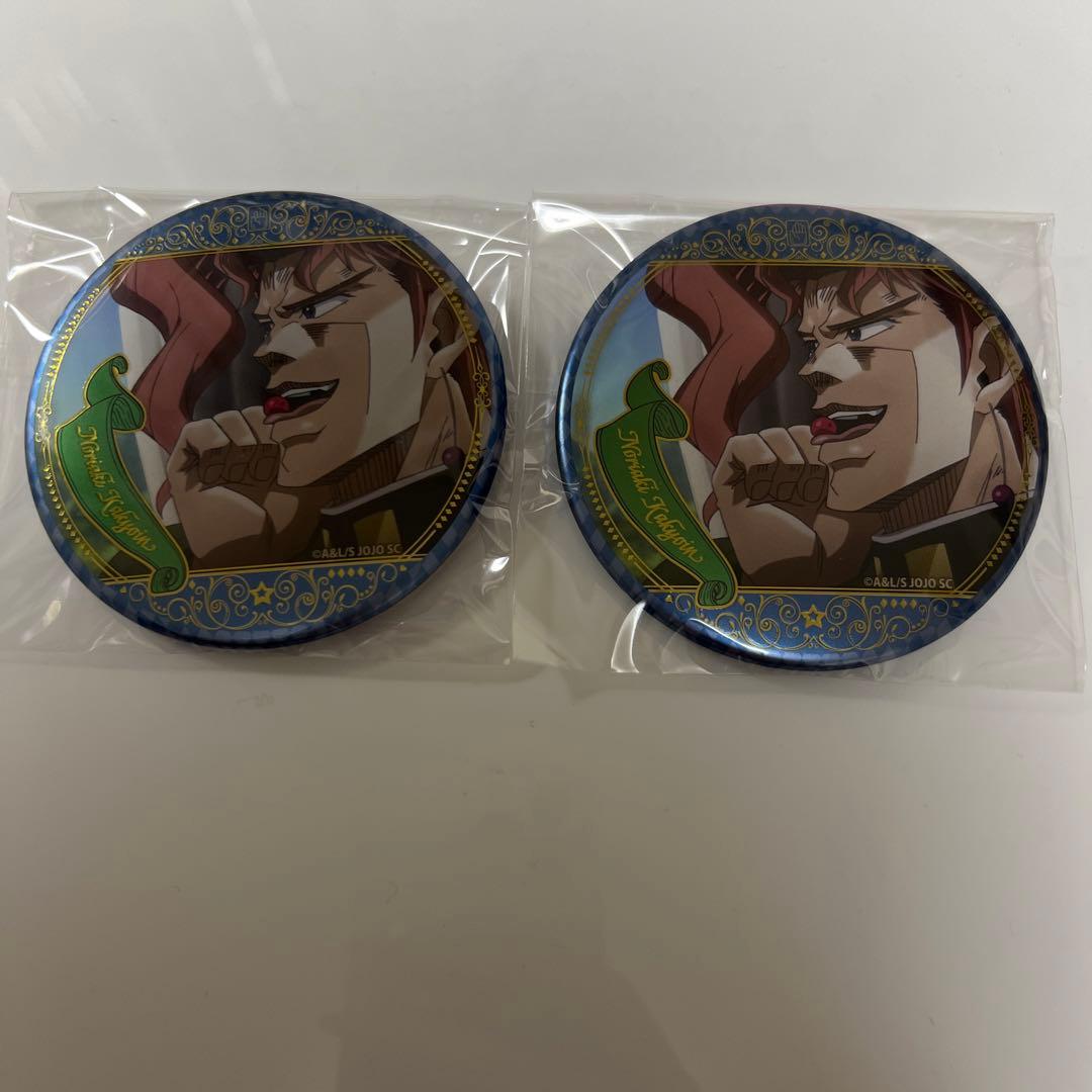 ジョジョの奇妙な冒険 花京院典明 缶バッジ