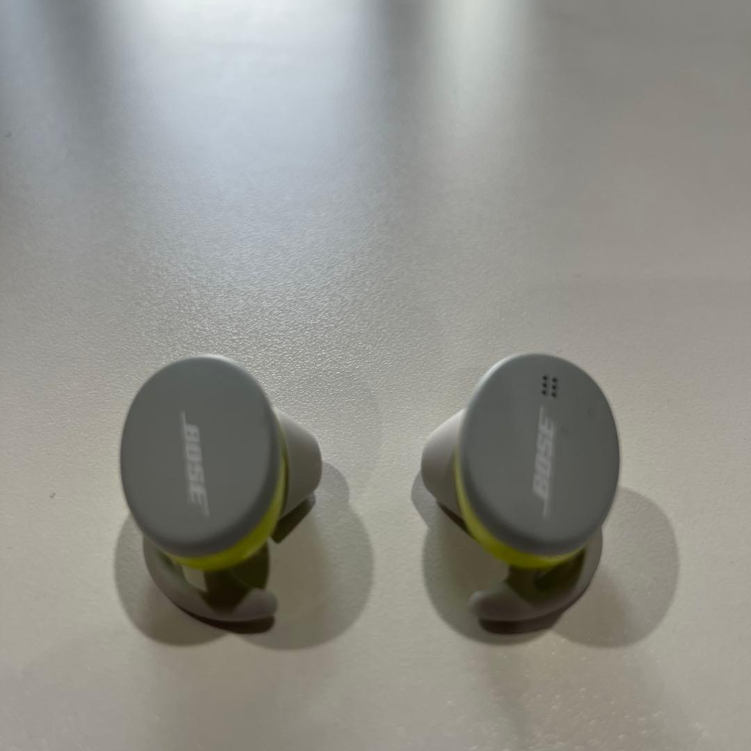 BOSE SPORT EARBUDS ワイヤレスイヤホン グレー/イエロー