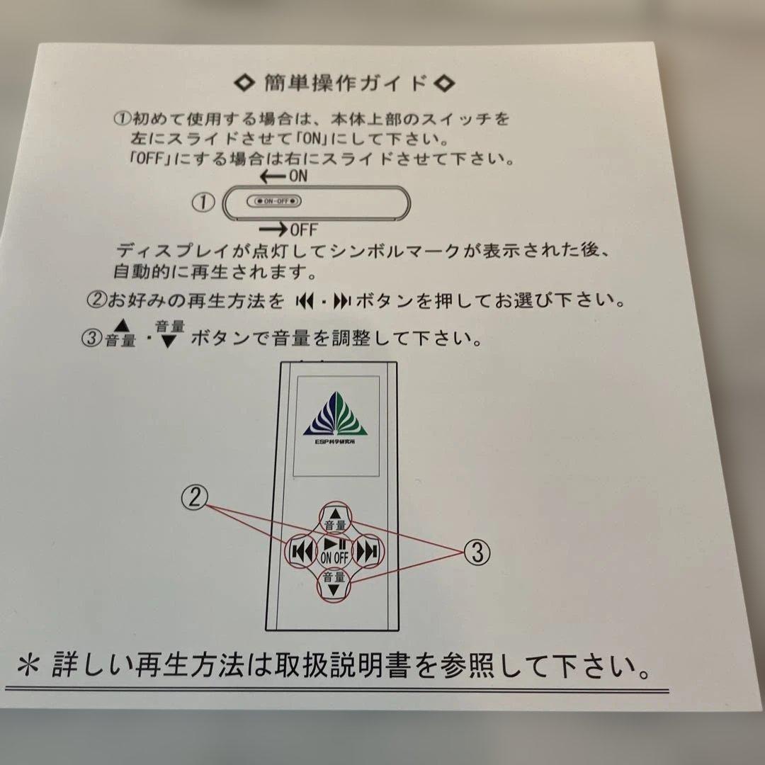 ESP科学研究所 指導プレーヤー