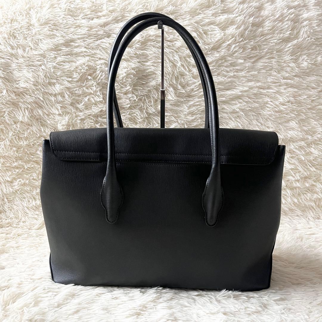 未使用✨FARO ファーロ　トートバッグ　Cartello レザー　ブラック