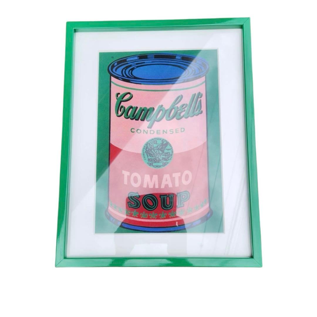 アンディ ウォーホル「キャンベル スープ(ベジタブル)1968」アート2点セット
