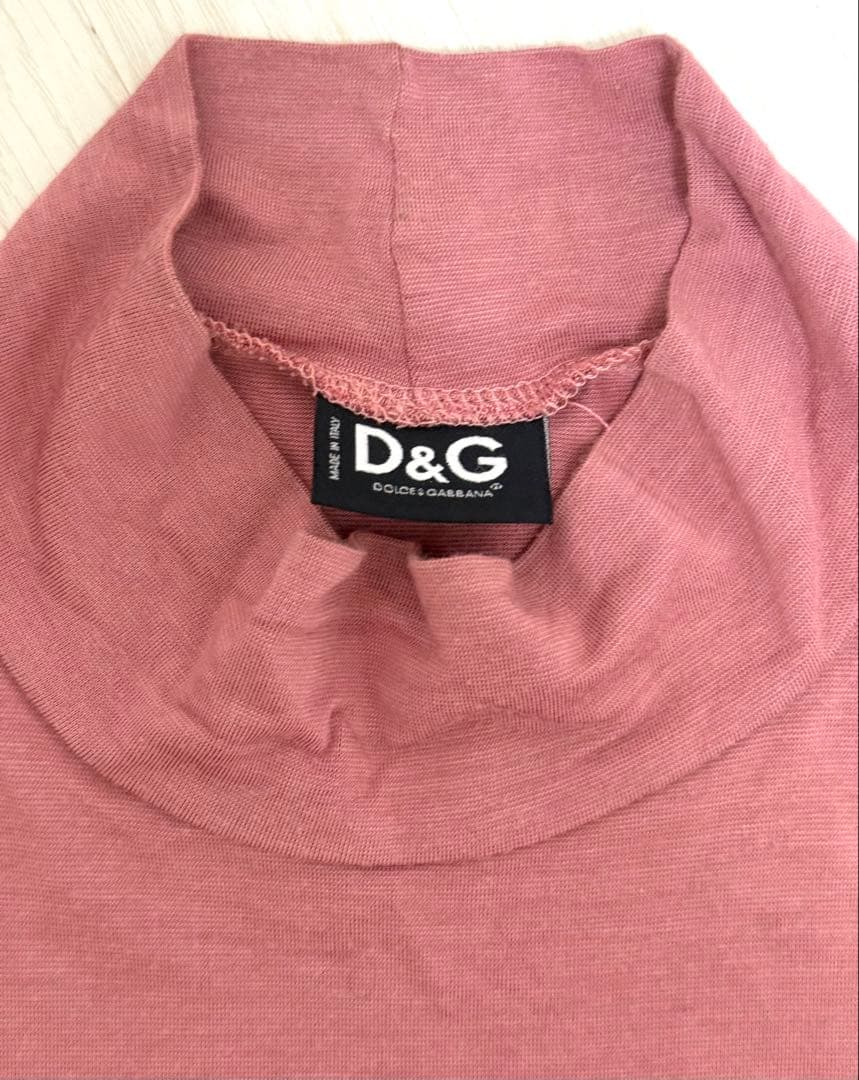 D&G ビンテージ　ビジュストーン ノースリーブ タンクトップ ドルガバ