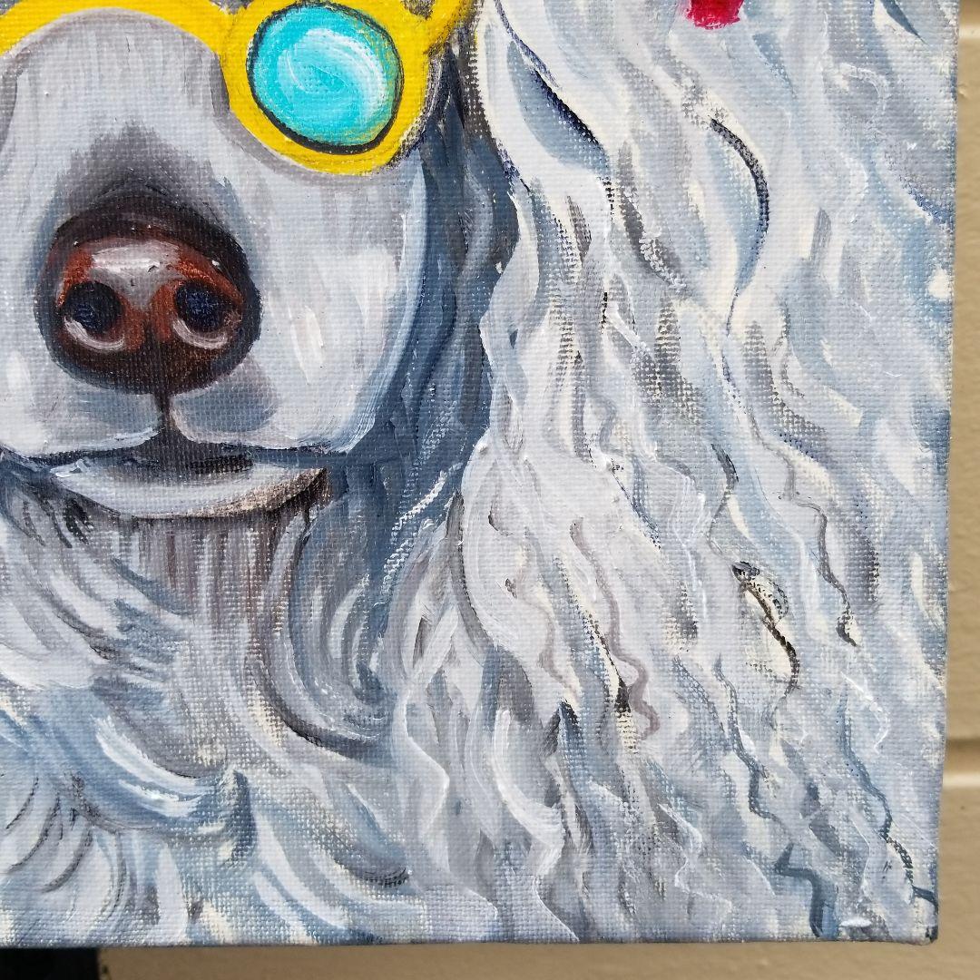 油絵　専用　ゴージャスな犬たち