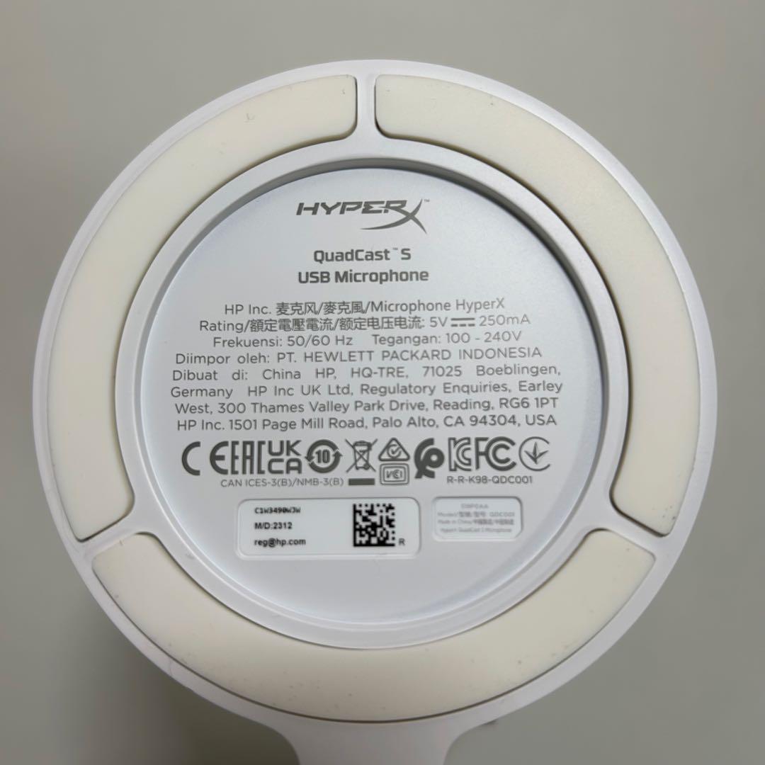 わ*ど様 HyperX QuadCast S マイクアーム付き