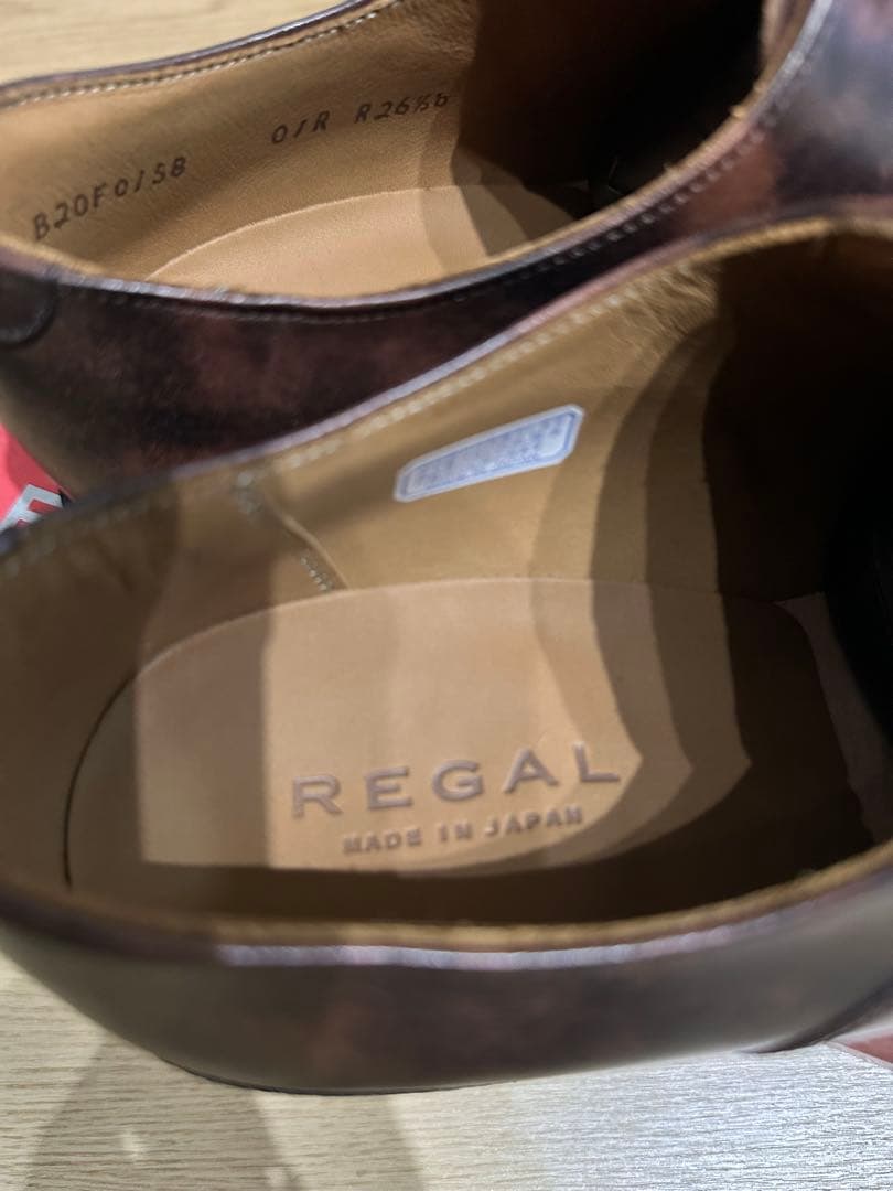 REGAL プレーントウ　ブラウン　26.5cm 新品未使用品