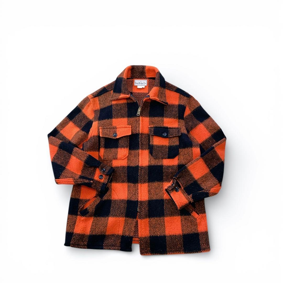 60s Gander Mountain バッファロー チェック ウールジャケット