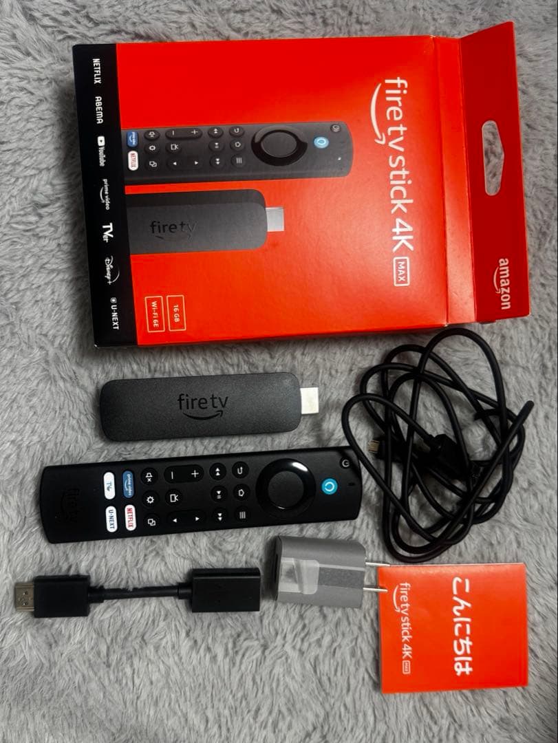 Fire TV Stick 4K MAX 第2世代　美品